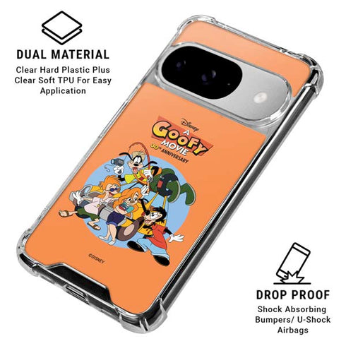 Disney Goofy Movie Group Google Pixel 10 Clear Case